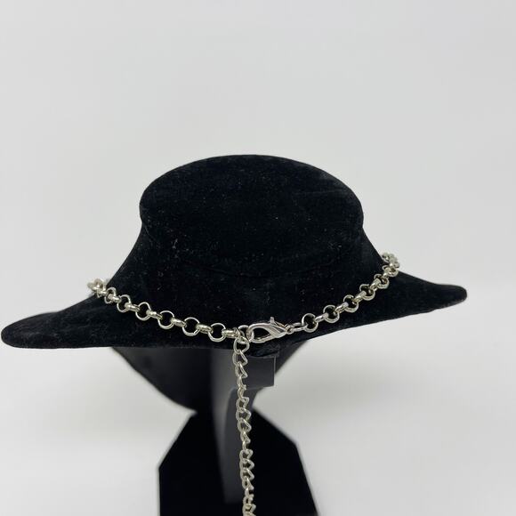 Cream and Gold Tone Bauble Layered Statement Necklace Gem Beads Tiered Costume - Picture 7 of 7